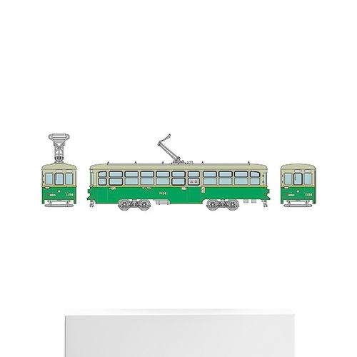 【日本直邮】Tomytec多美卡 铁道模型 神户市电1150形 1156号 327 - 图3