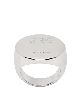 MM6 MAISON MARGIELA 男士戒指 SM7UQ0108P8601POLISHEDPALLADIO