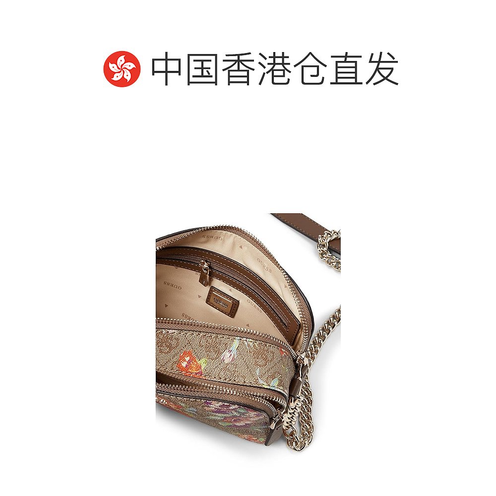 香港直邮潮奢 Guess 盖尔斯 女士Vikky Crossbody Camera 手提包 - 图1