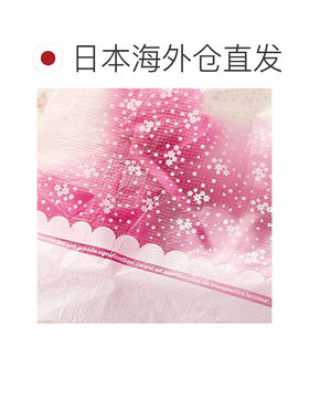 日本直邮HEADZ 小花透明图案手提袋 大号 100个装