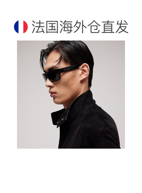 自营欧洲直邮GUCCI古驰 Generation男女同款黑色矩形太阳镜