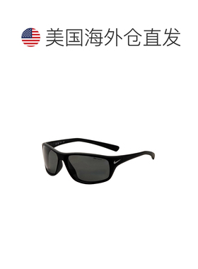 自营Nike Men's 64 mm Black Sunglasses - matte black 美国奥莱