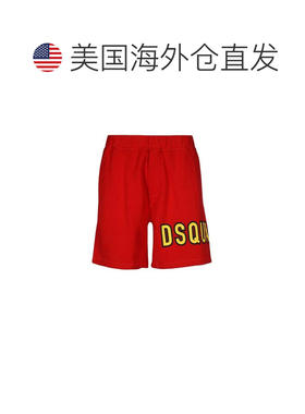 自营Dsquared2 Cotton Men's Shorts - multicolor 美国奥莱直发