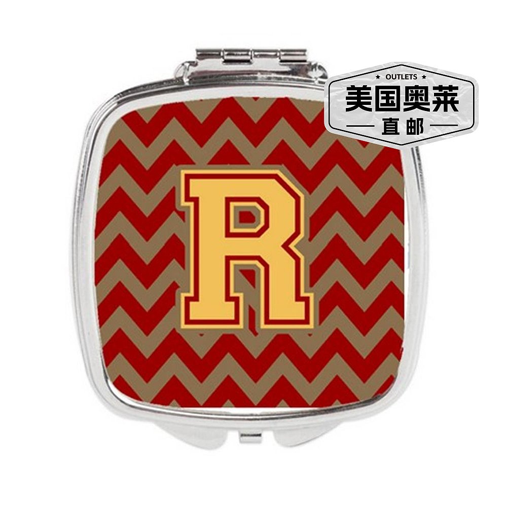 自营 Carolines Treasures CJ1048-RSCM 字母 R 雪佛龙石榴正品 - 图0