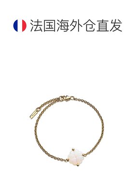 自营欧洲直邮BACCARAT/巴卡拉TRÈFLE四叶草系列白色水晶镶嵌镀金