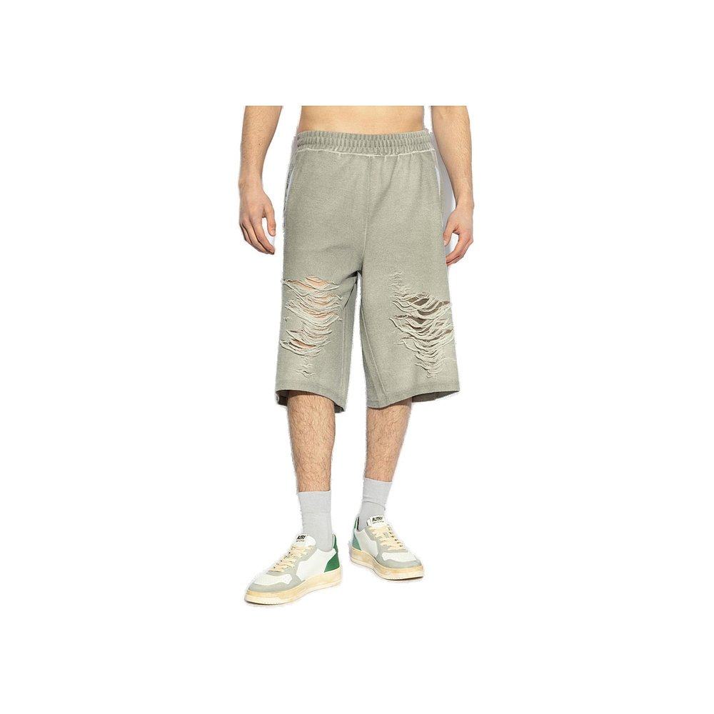 DIESEL 男士短裤 A191160PLAIP97C SS2025 花色 P-Perc-破洞短裤 - 图0