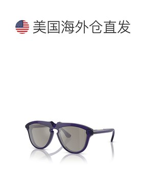 自营Burberry  BE 4417U 41056G 58mm Mens Pilot Sunglasses - v