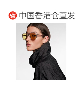 香港直邮Gucci 古驰 女士 Lettering 飞行员太阳眼镜