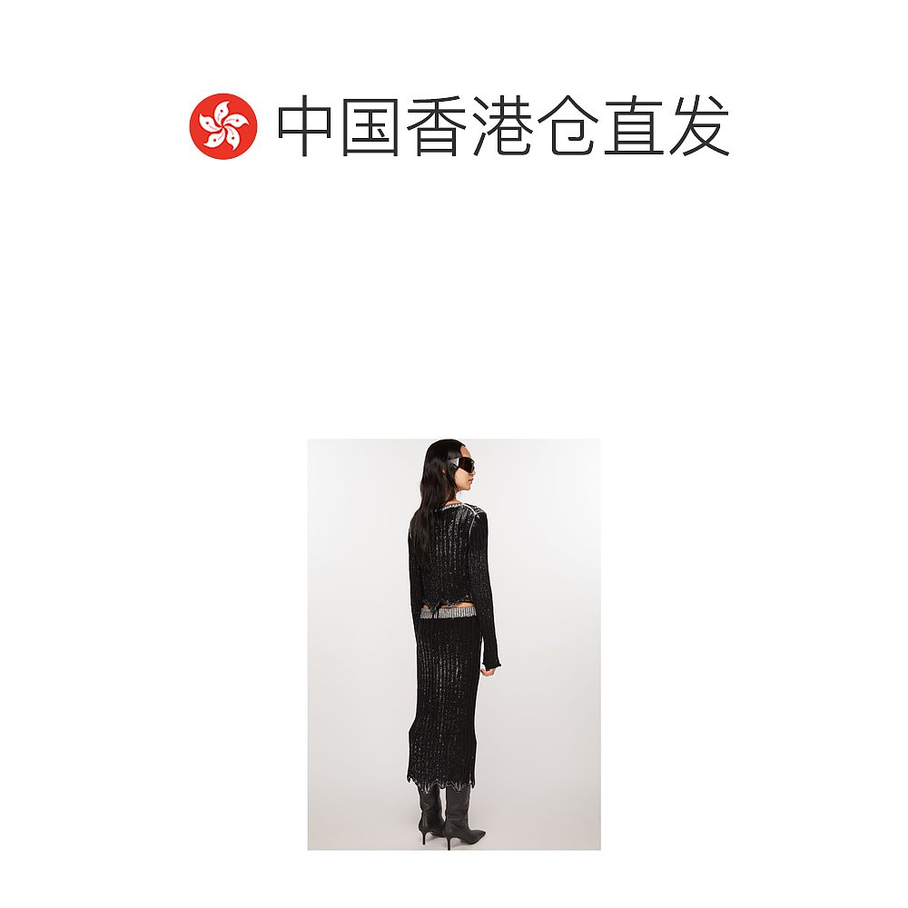 香港直邮ACNE STUDIOS 女士半身裙 AF0448J83 - 图1