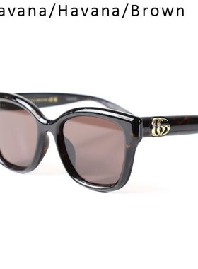 日本直邮GUCCI 太阳镜 GG1830SK 女士方形双 G 防紫外线眼镜