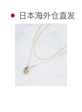 COUP DE CHANCE 女士 双链锆石项链 18707200202602