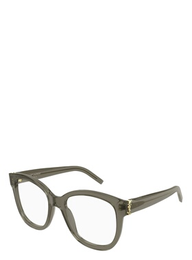 SAINT LAURENT 女士眼镜 SLM97010 SS2026 灰色 全框平光镜