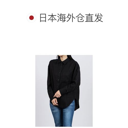 日本直邮TOMMY HILFIGER 亚麻宽松衬衫 [TO3203EW012680]女装 - 图1
