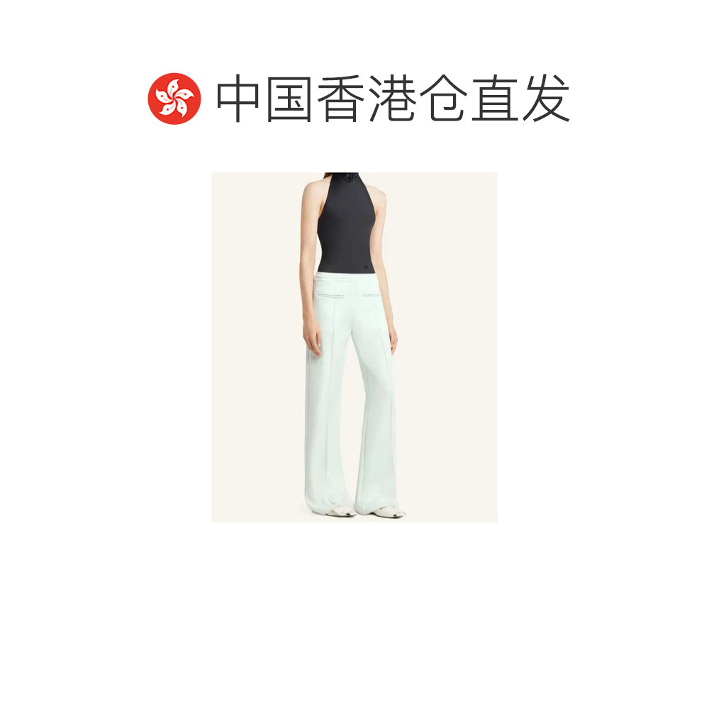 1h可退 香港直邮Courreges 拉链口袋休闲裤 126JPA550JS0091,淘宝优惠券,粉丝福利购,淘宝优惠卷