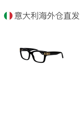 1h可退 香港直邮BALENCIAGA 女士眼镜 BB0472O001 SS2026 黑色 BB