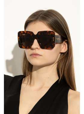 1h可退 BALMAIN 女士太阳镜 BPS180B5100 CO 棕色
