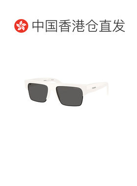 香港直邮PRADA 男士眼镜 PRD12SU46120Z SS2026 灰色 徽标太阳镜