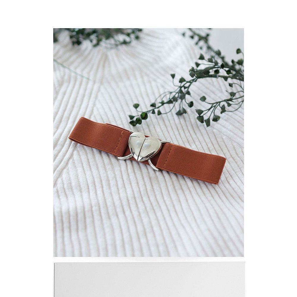 日本直邮florge 蓬松爱心 charm 腰部橡胶腰带 FL8218EW009963 腰,淘宝优惠券,粉丝福利购,淘宝优惠卷