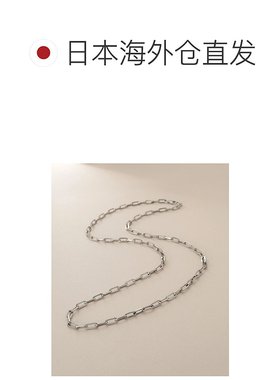 日潮跑腿COCOSHNIK 铂金镂空Prim链条L项链（55cm） 405-36740
