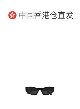 香港直邮BALENCIAGA 女士太阳镜 BB0387S001 SS2025 黑色 Balenci