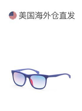 自营 calvin klein凯文克莱中性款53mm电动蓝色太阳镜-电动蓝色
