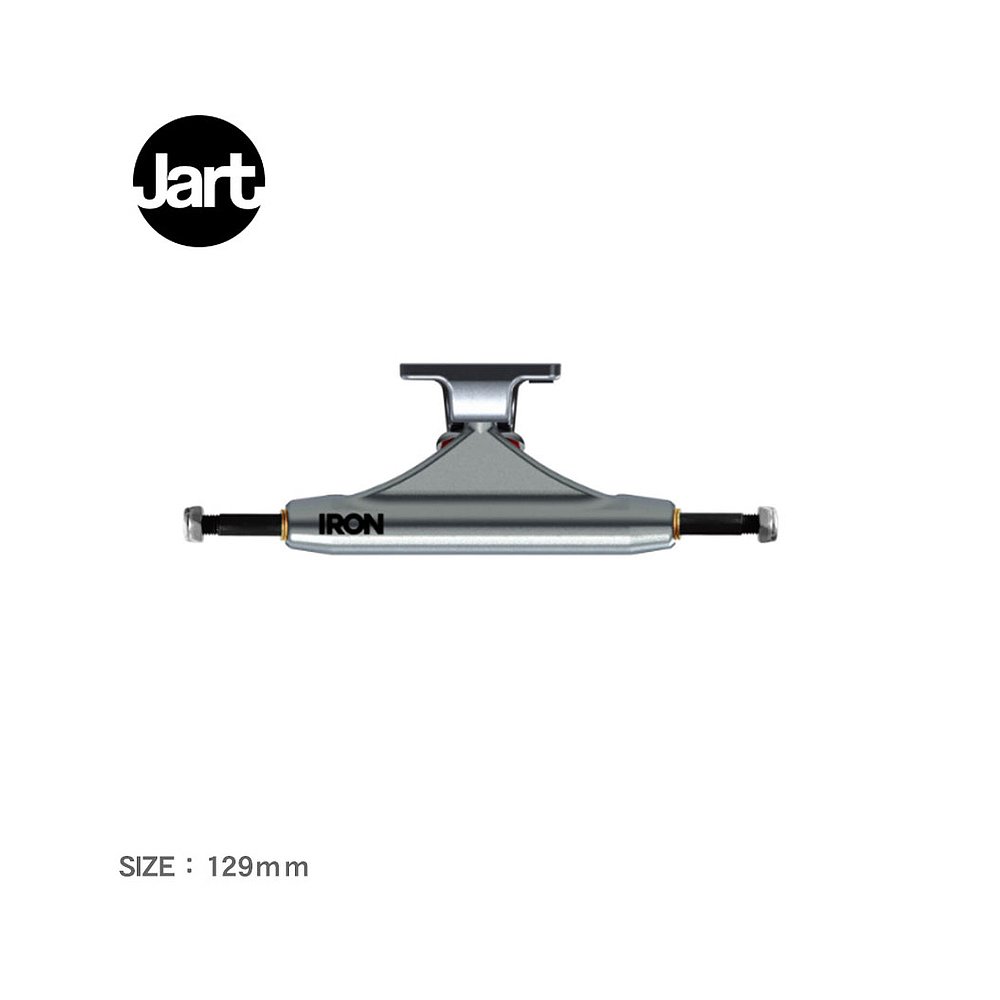 日本直邮JART SKATEBOARDS IRON 129mm 滑板银色 IRTR0021A009 滑 - 图0