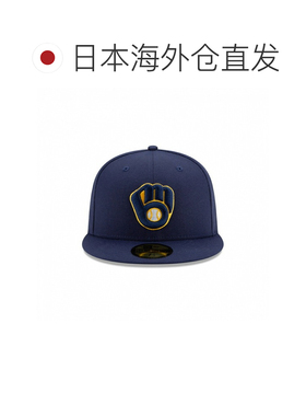 日本直邮New Era 棒球帽 59FIFTY MLB 密尔沃基酿酒人主场 145248
