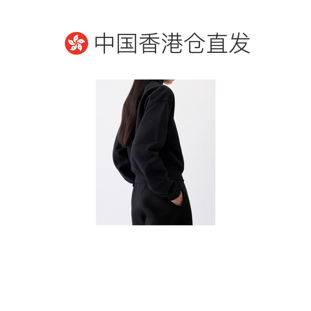 1h可退 香港直邮女士 Gros Grain 拉链高领运动衫 crov,淘宝优惠券,粉丝福利购,淘宝优惠卷