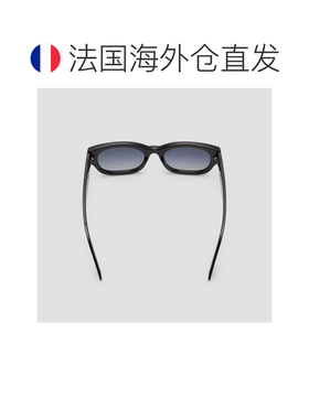 自营欧洲直邮Mango芒果 女士黑色塑料镜框太阳镜