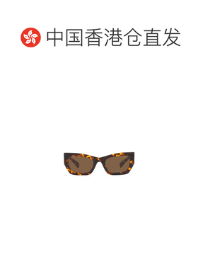 香港直邮MIU MIU 女士眼镜 SMU09WSVAU06B SS2024 棕色 徽标太阳