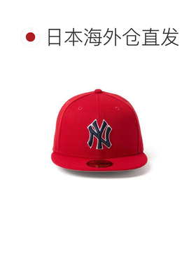 日本直邮纽亦华NEW ERA帽子59FIFTY MLB Scarlet纽约洋基队151373