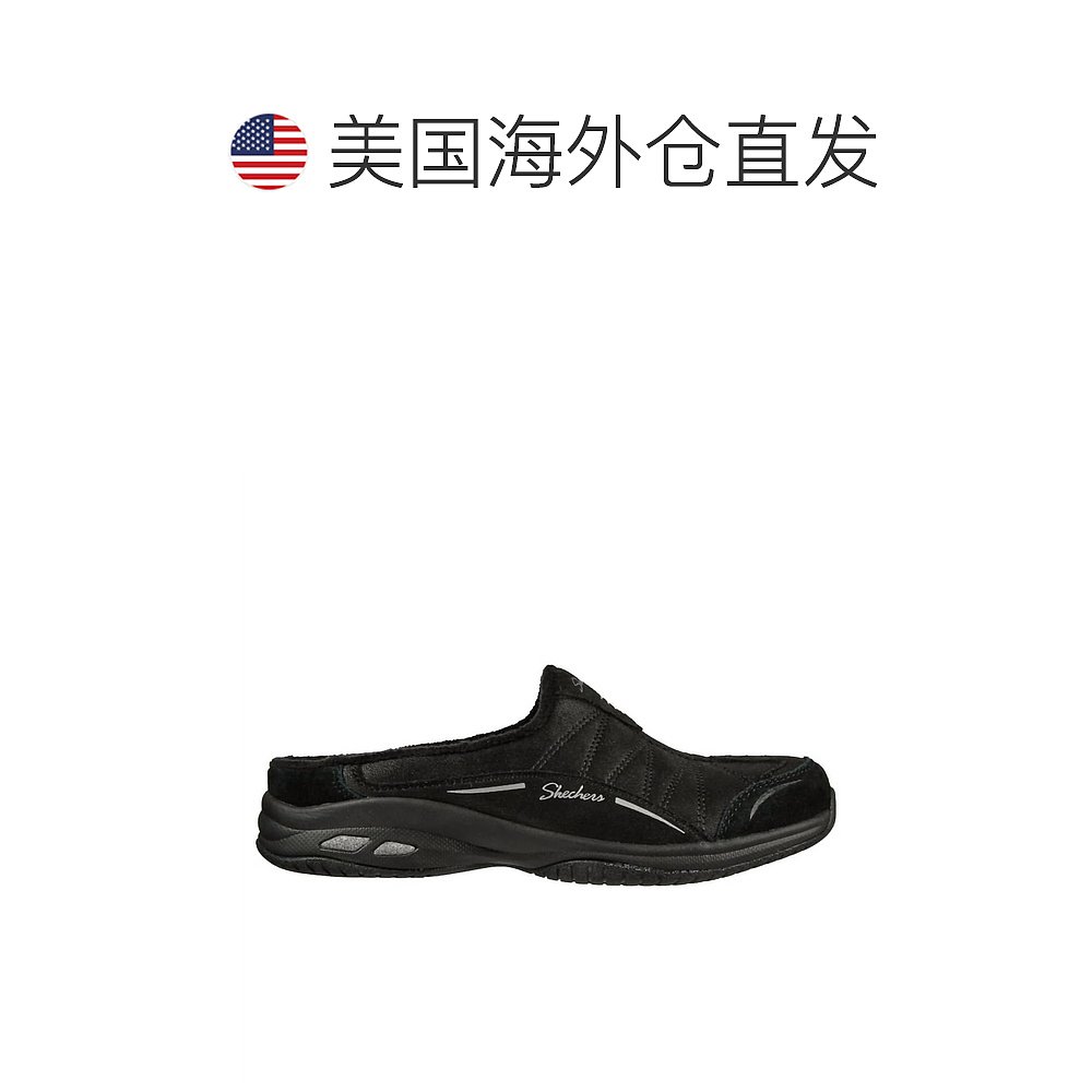 skechers黑色通勤时间 - 黑色 【美国奥莱】直发 - 图1