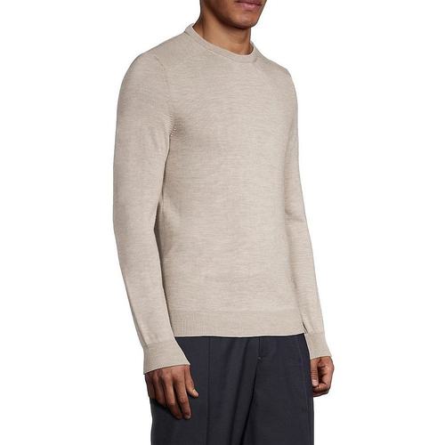 1h可退 【美国直邮】Isaia 男装轻便羊毛混纺圆领针织衫 60 羊毛 - 图2