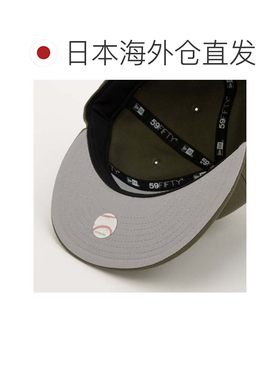 日本直邮NEW ERA 59FIFTY 棒球帽 道奇队橄榄色