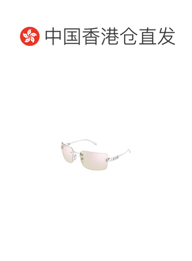 香港直邮GUCCI 女士眼镜 GG2038S003 SS2026 粉红色 长方形镜框太