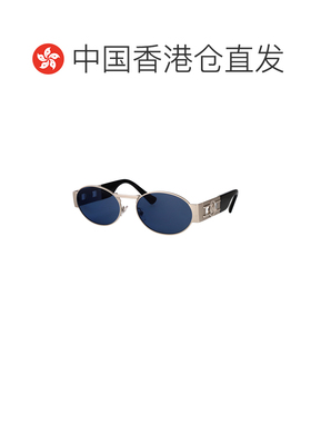 香港直邮VERSACE 男士太阳镜 0VE2264100080 SS2026 银色 0VE2264