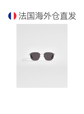 自营欧洲直邮Dior迪奥 lackSuit男士灰色金属方形太阳镜