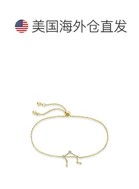 自营 sterling forever星座手链 - 金-天秤座 美国奥莱直发配饰