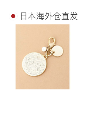 日本直邮Samantha Thavasa 闪耀字母缩写拉链挂饰 Y 金色