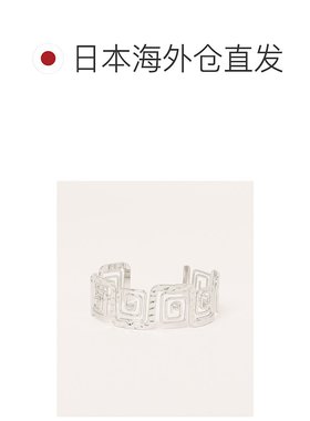 1h可退 日本直邮CAYHANE 女士 柔软真铜可调节立体涡卷方形金属手