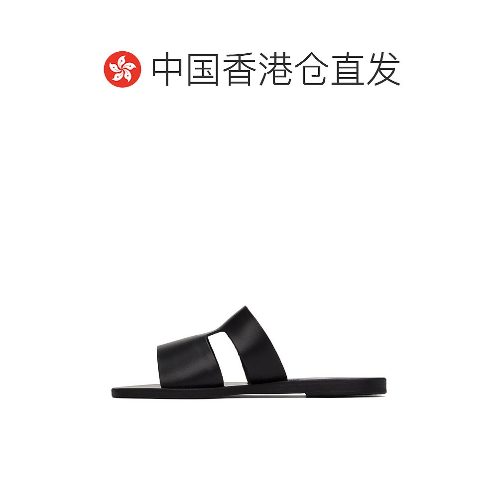 香港直邮潮奢 Ancient Greek Sandals 女士黑色 Apteros 凉鞋 - 图1