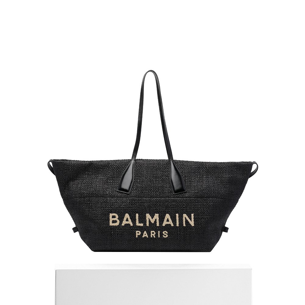 香港直邮BALMAIN 女士单肩包 FI015TRAA0PA SS2026 黑色 Balmain - 图3