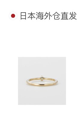 日本直邮日潮 agete 阿卡朵 ＜5月生日石＞K10祖母绿尾戒戒指指戒