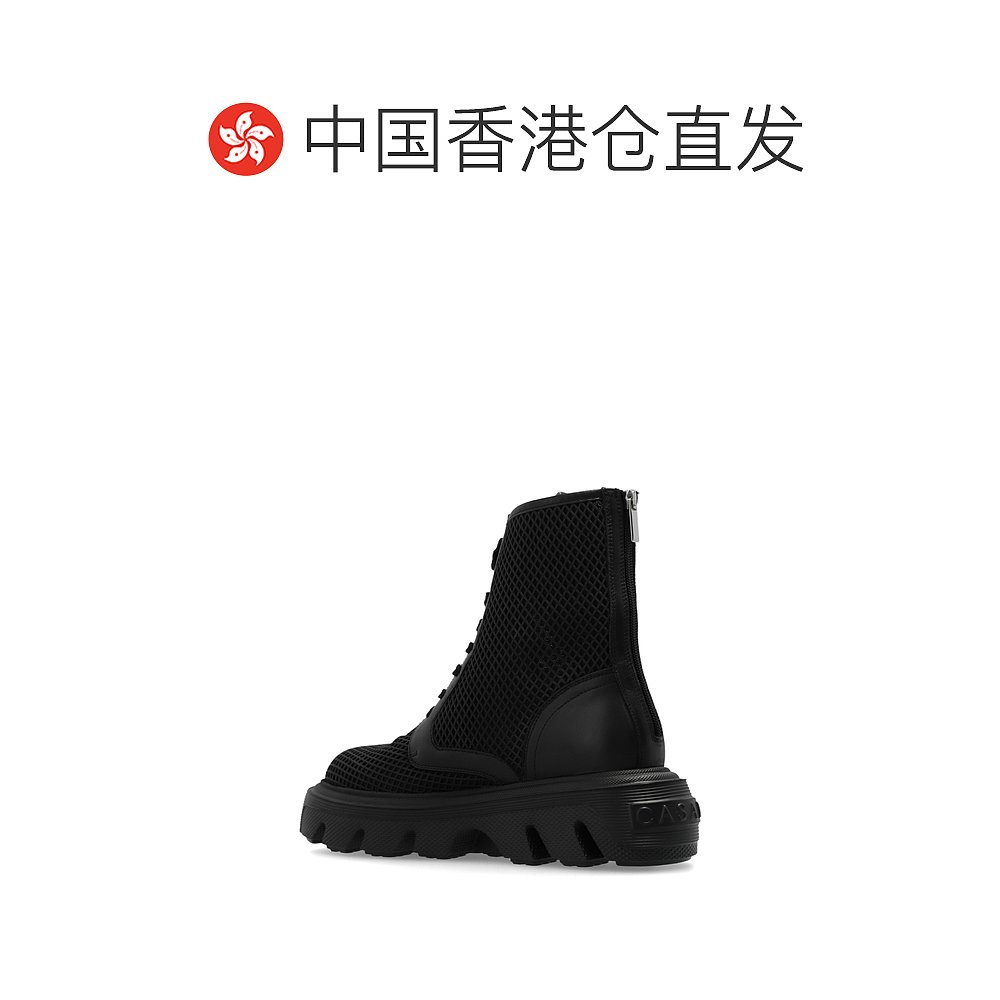 香港直邮潮奢 Casadei 卡萨帝 女士 徽标短筒靴 2R448X040NC2357 - 图1