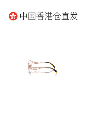 香港直邮PRADA 女士眼镜 PRA50VSVF1O1 AW2025 花色 圆框平光镜