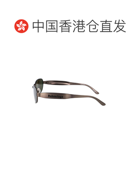 香港直邮BALENCIAGA 男士眼镜 BB0355S004 SS2025巴黎世家 灰色