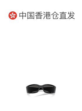 香港直邮PRADA 女士眼镜 PRA19S1AB5S0 CO 黑色 徽标太阳镜普拉达