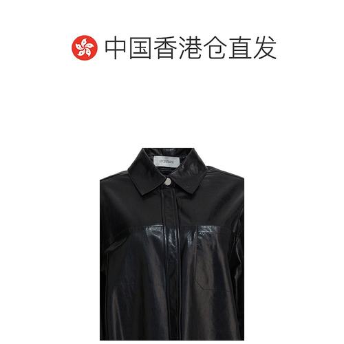 香港直邮MAX MARA 女士衬衫 2522446022BOREL002 AW2025 黑色 - 图1