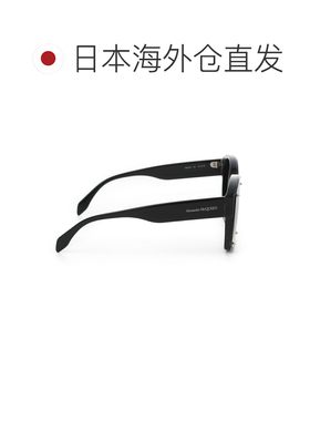 日本直邮Alexander McQueen 女士黑色太阳镜 货号 669314 j0740 1