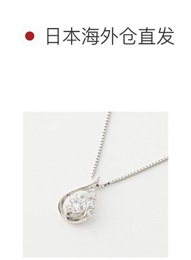 日本直邮Jewelry 珠宝 PT900 D 色钻石 0.2 克拉以上项链 TR02002